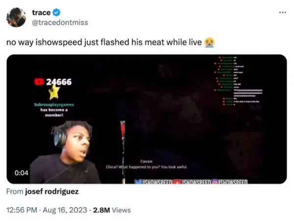 New Link] IShowSpeed Flash Video Show Meat On Stream Leak Viral